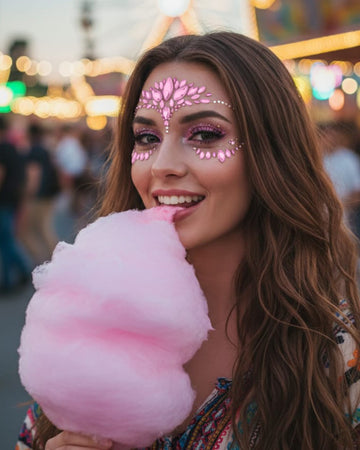 Pink Dream Face Gems