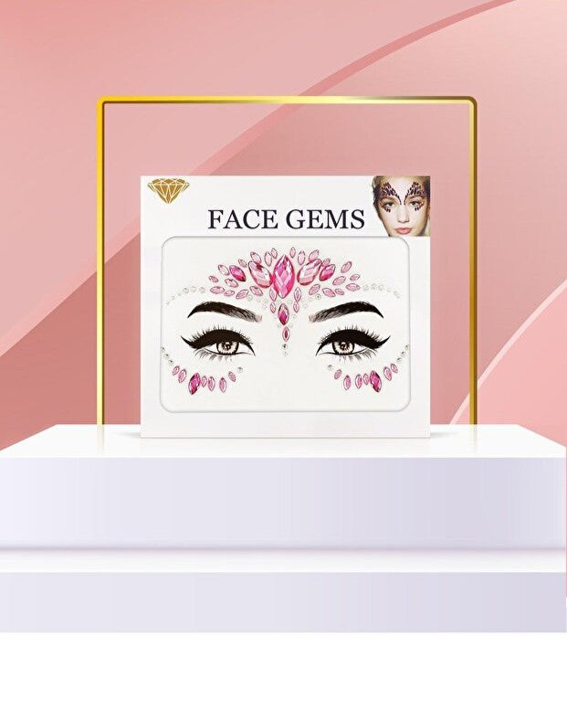 Pink Dream Face Gems