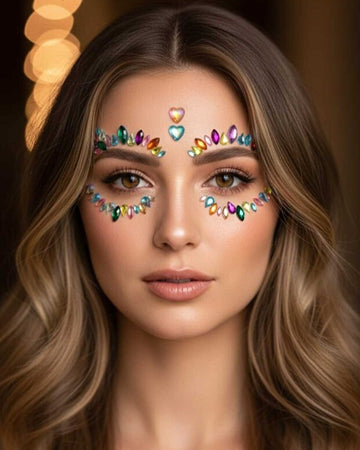 Rainbow Face Gems